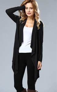 SZ60004-1 Asymmetric Neck Casual Cardigans